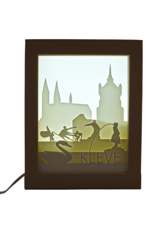 Klever Skyline - 3D Bild